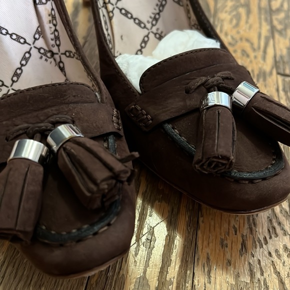 Vintage Celine tassel heels - chocolate brown suede - Picture 2 of 16